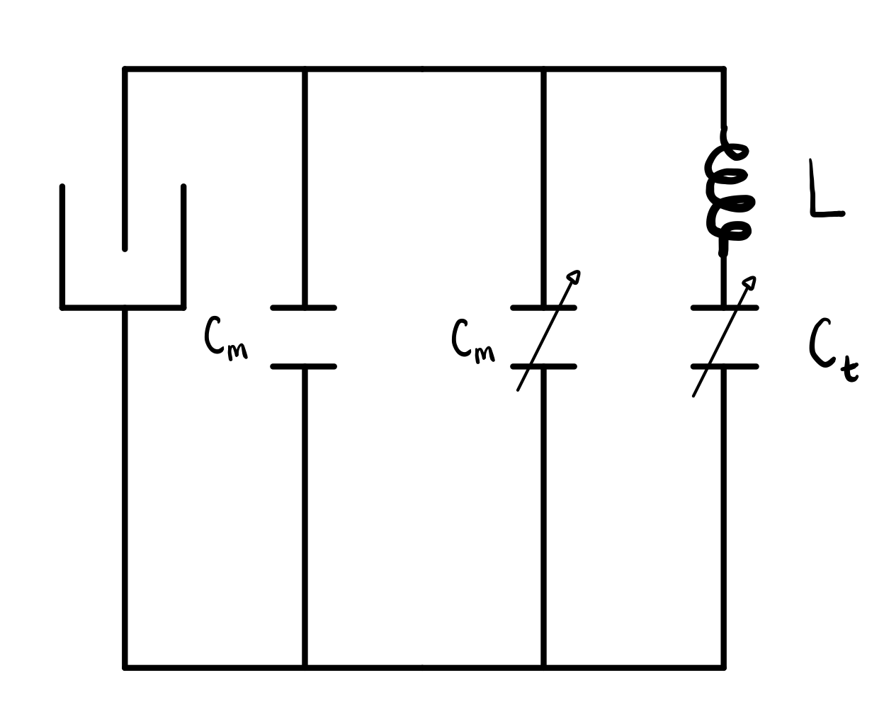 Tank Circuit Diagram for RF Probe