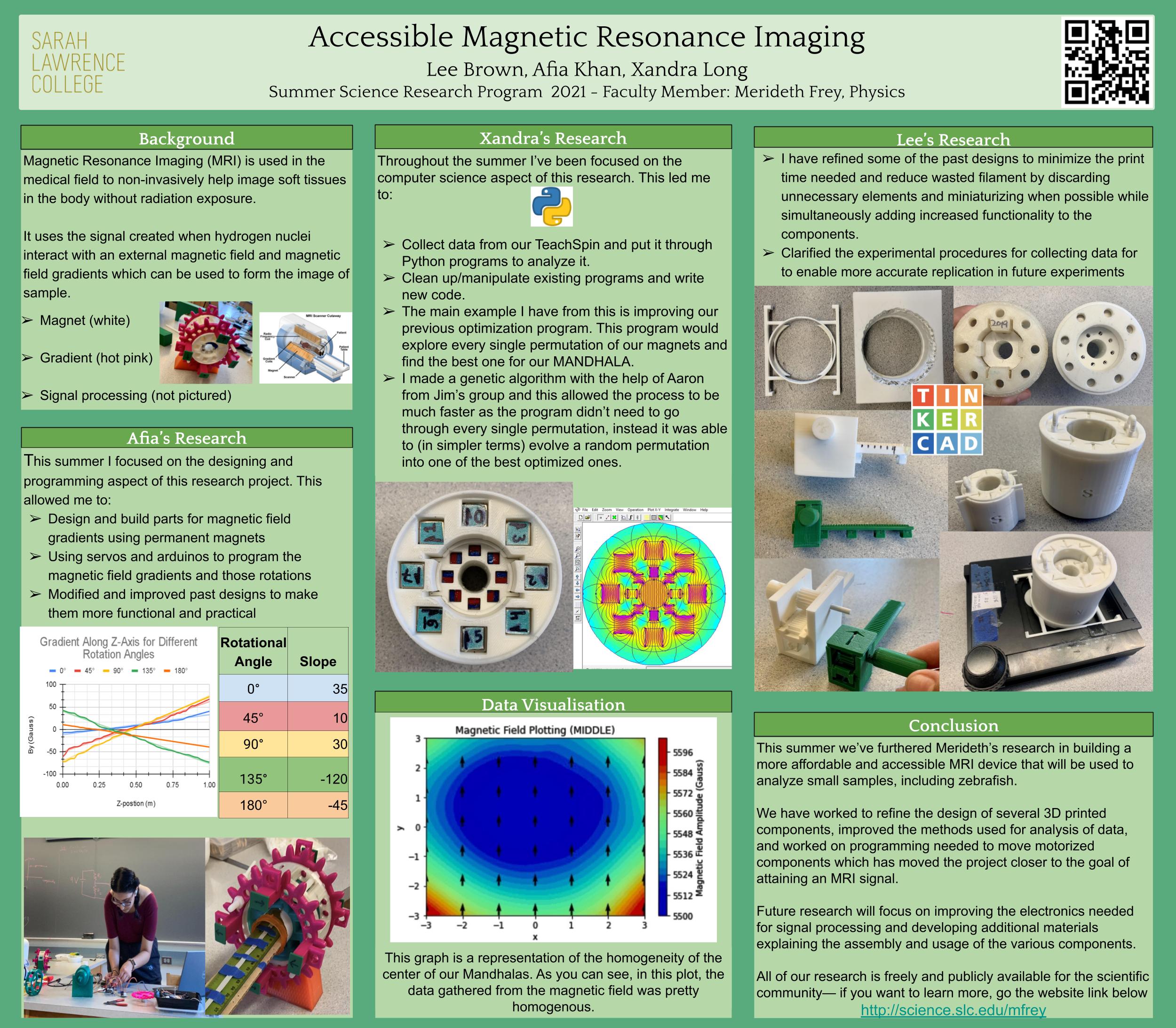 Summer Science 2021 Student Poster